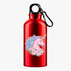 Металлическая бутылка 400 мл UV-DTF