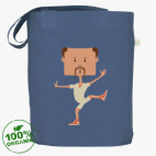 Смешной нарисованный каратист