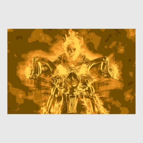 Постер с принтом Призрачный гонщик