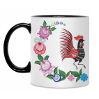 Кружка двухцветная