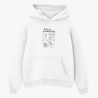 Толстовка худи оверсайз