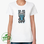 Женская футболка органик