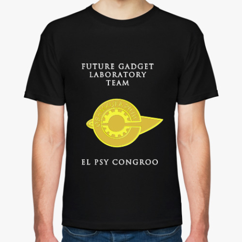 Футболка с принтом Steins;Gate FGL Team SHIINA 2-sided