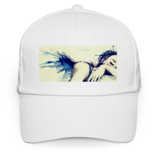 Кепка бейсболка с принтом Сон, чудо, девушка