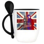 Кружка с ложкой