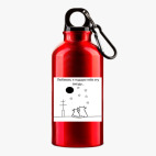 Металлическая бутылка 400 мл UV-DTF