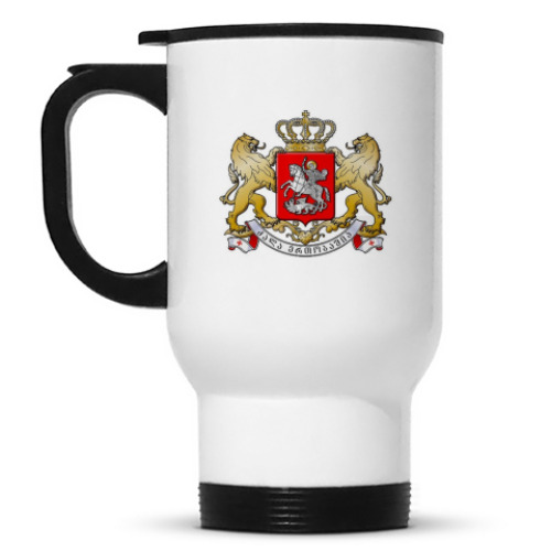 Кружка-термос с принтом Грузия