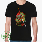 Мужская футболка органик