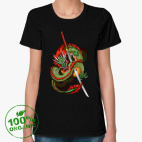 Женская футболка органик