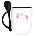 Кружка с ложкой