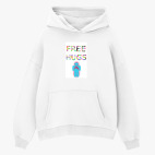 Толстовка худи оверсайз