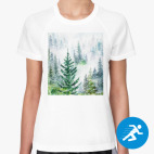 Женская спортивная футболка