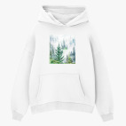 Толстовка худи оверсайз