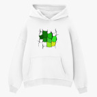 Толстовка худи оверсайз