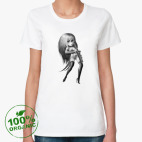 Женская футболка органик