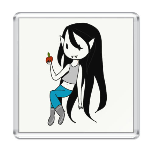 Магнит с принтом Марселин Абадир