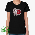 Женская футболка органик