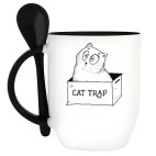 Кружка с ложкой