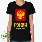 Женская футболка органик