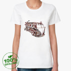 Женская футболка органик