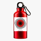 Металлическая бутылка 400 мл UV-DTF