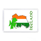 Ireland and shamrock