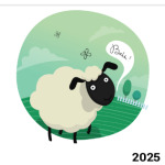 Овечка на поле