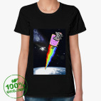 Женская футболка органик