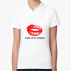 Женская рубашка поло