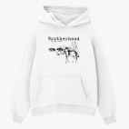 Толстовка худи оверсайз