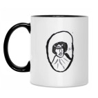 Кружка двухцветная