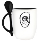 Кружка с ложкой