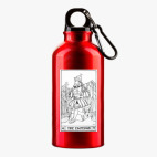 Металлическая бутылка 400 мл UV-DTF