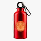 Металлическая бутылка 400 мл UV-DTF