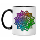 Кружка двухцветная