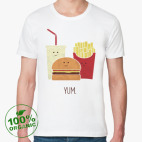 Мужская футболка органик