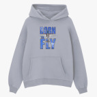 Толстовка худи оверсайз