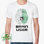 Мужская футболка органик