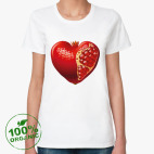 Женская футболка органик