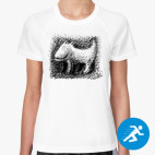 Женская спортивная футболка