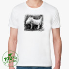 Мужская футболка органик