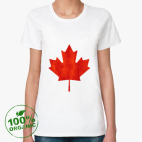 Женская футболка органик