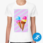 Женская спортивная футболка