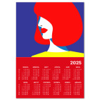 Стильная девушка в стиле поп арт