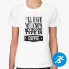 Женская спортивная футболка