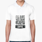 Мужская рубашка поло