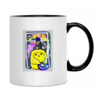 Кружка двухцветная