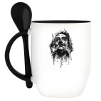 Кружка с ложкой