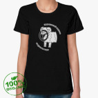 Женская футболка органик