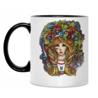 Кружка двухцветная